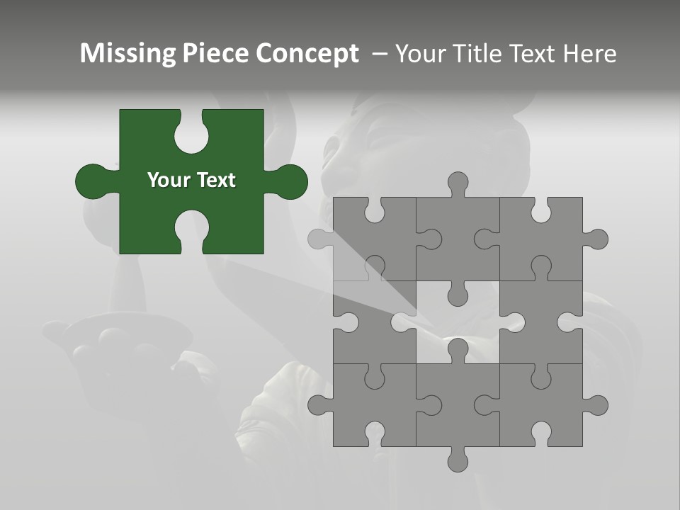 The Buddha Worshiper PowerPoint Template