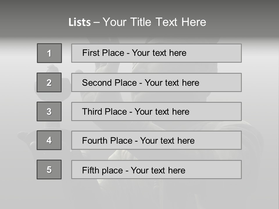 The Buddha Worshiper PowerPoint Template