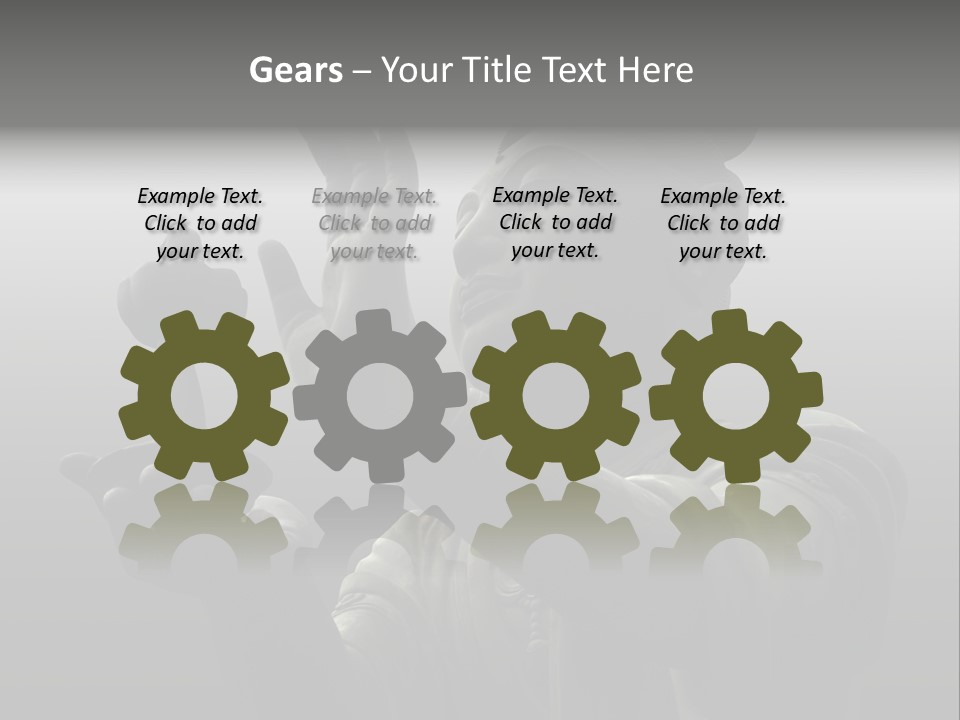 The Buddha Worshiper PowerPoint Template