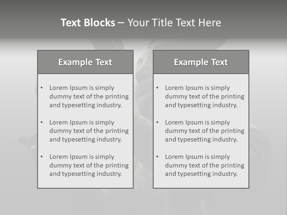 The Buddha Worshiper PowerPoint Template