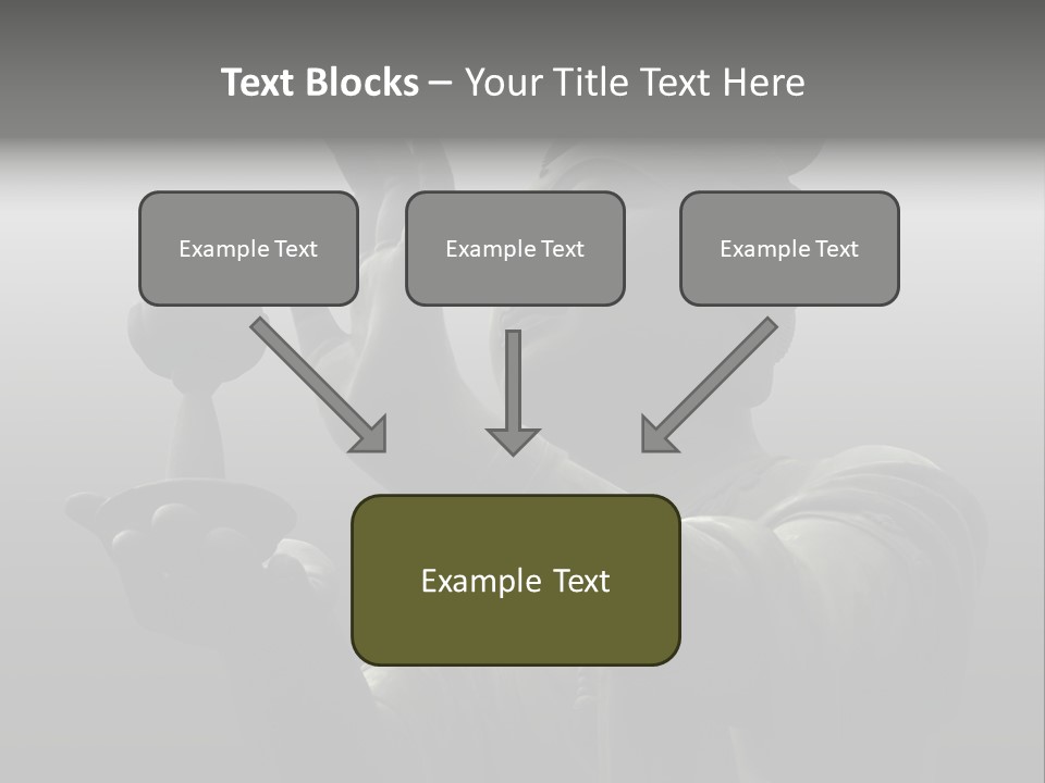 The Buddha Worshiper PowerPoint Template