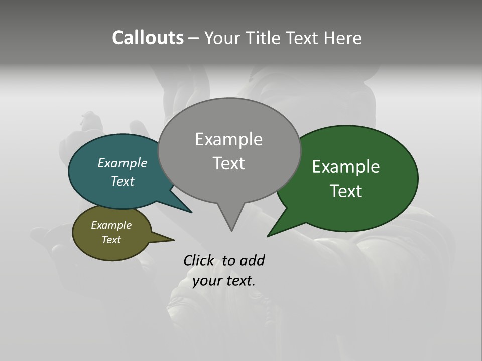 The Buddha Worshiper PowerPoint Template