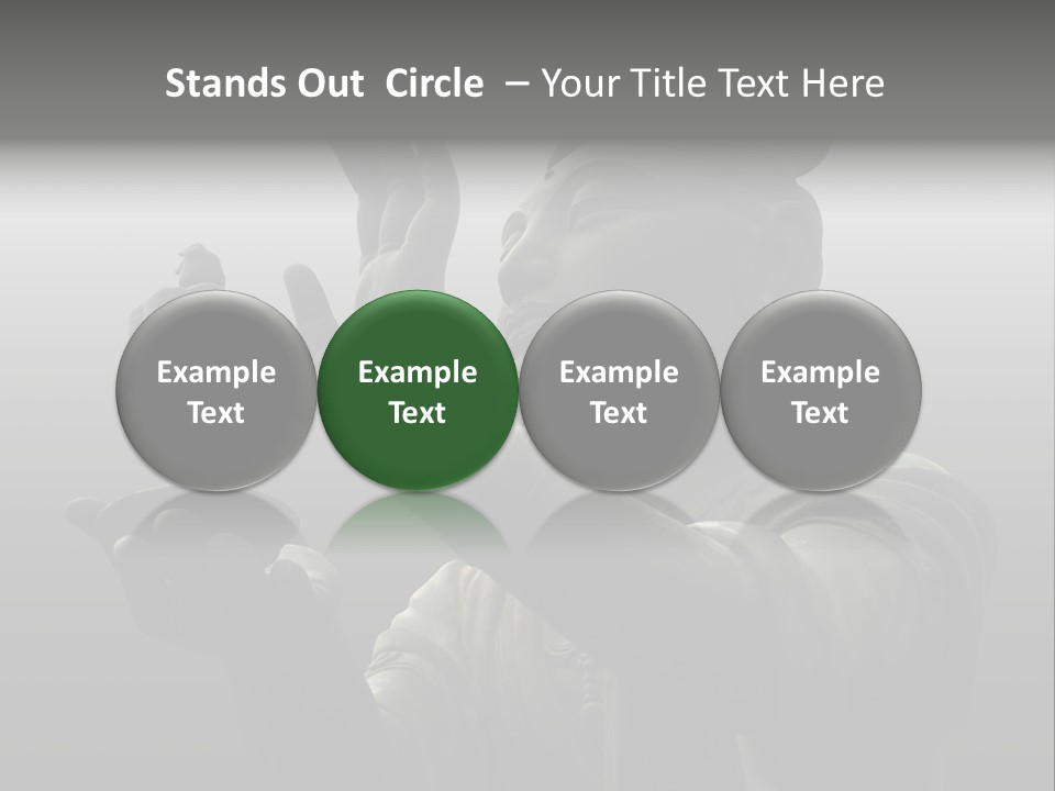 The Buddha Worshiper PowerPoint Template