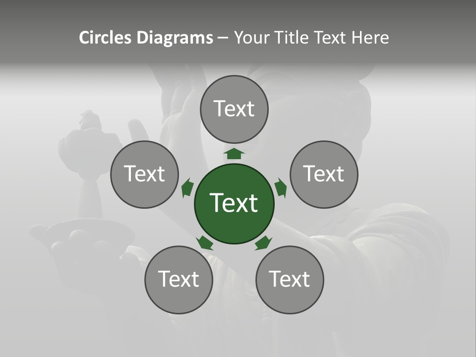 The Buddha Worshiper PowerPoint Template