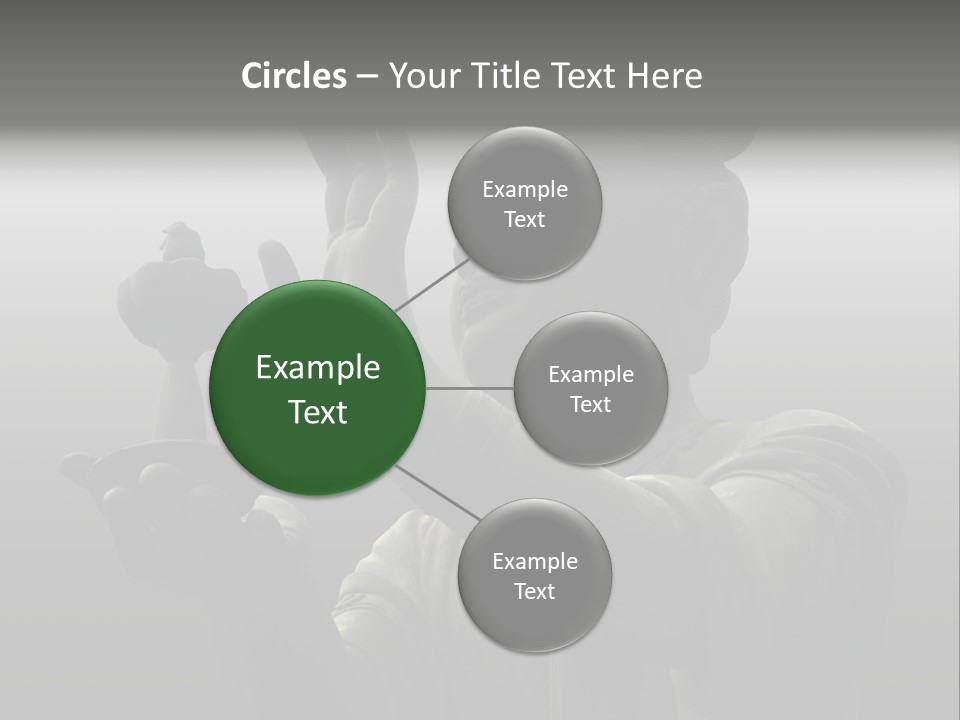 The Buddha Worshiper PowerPoint Template