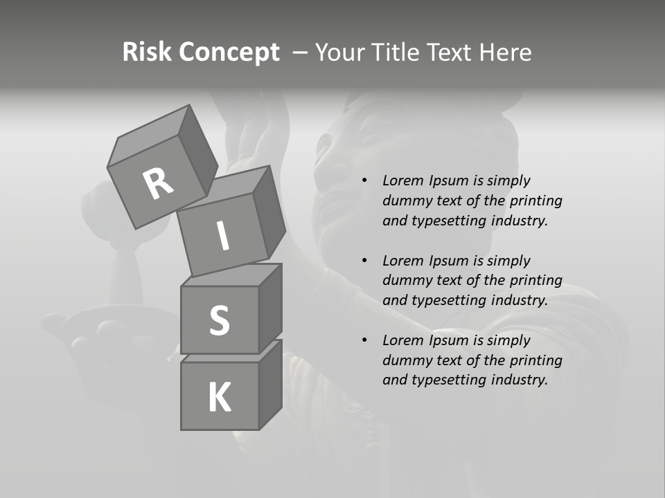 The Buddha Worshiper PowerPoint Template