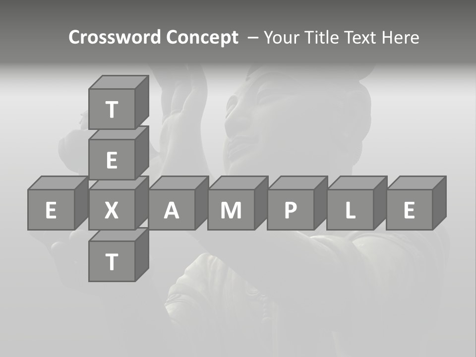 The Buddha Worshiper PowerPoint Template