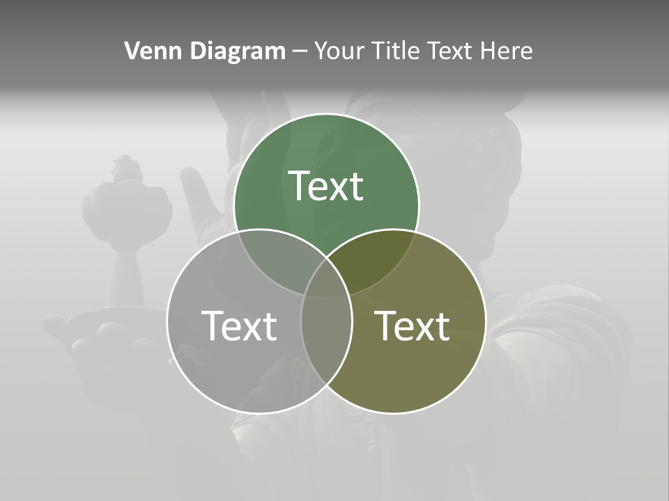 The Buddha Worshiper PowerPoint Template