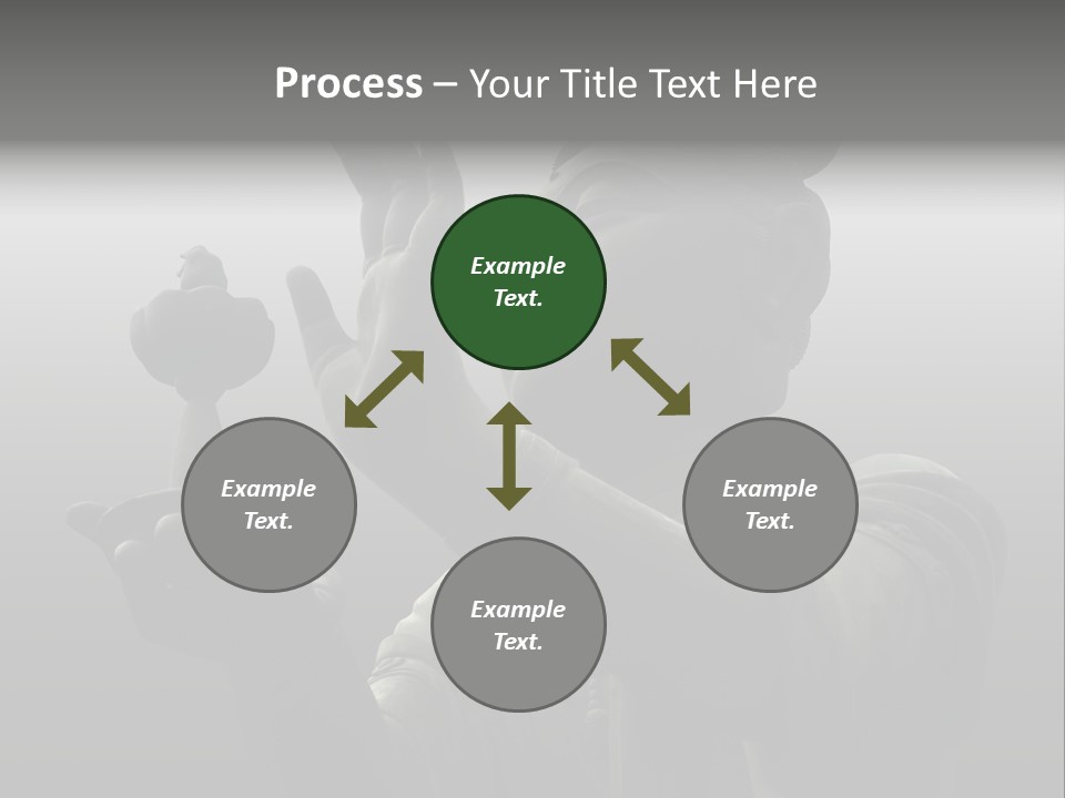 The Buddha Worshiper PowerPoint Template