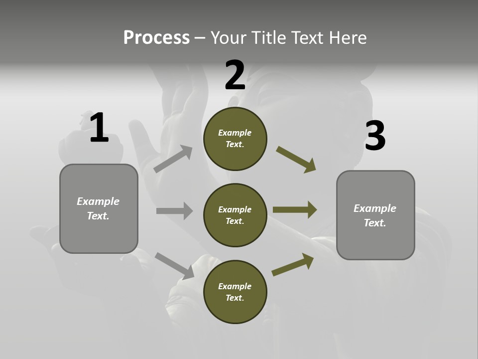 The Buddha Worshiper PowerPoint Template