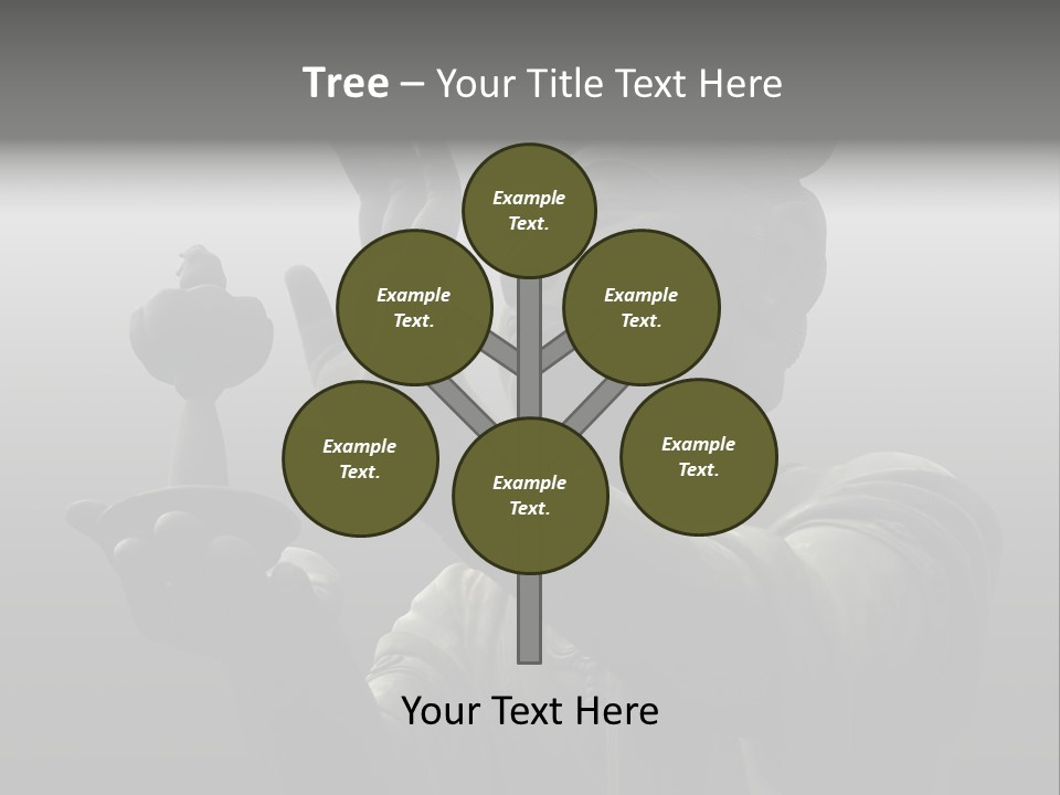 The Buddha Worshiper PowerPoint Template