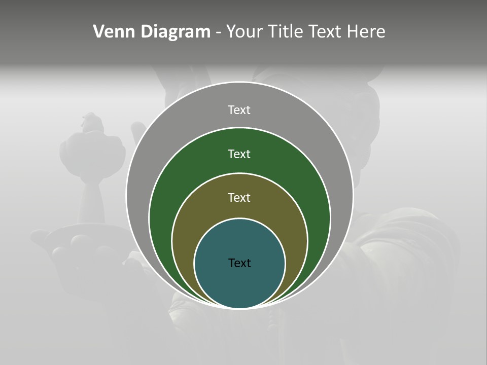 The Buddha Worshiper PowerPoint Template