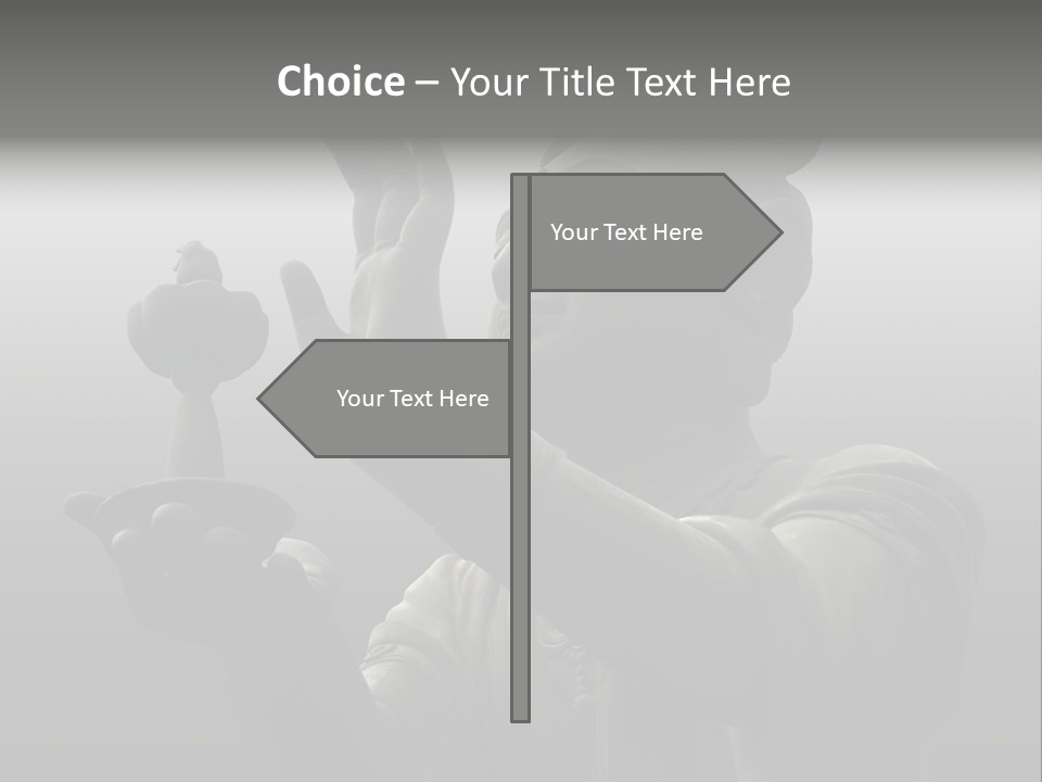 The Buddha Worshiper PowerPoint Template