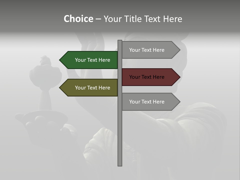 The Buddha Worshiper PowerPoint Template