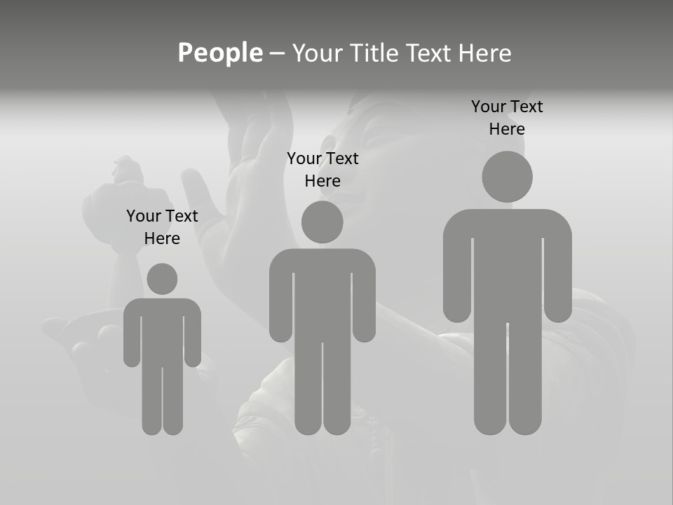 The Buddha Worshiper PowerPoint Template