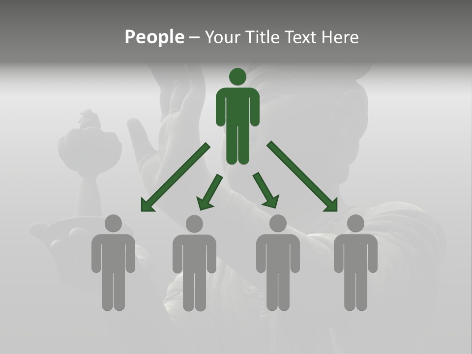 The Buddha Worshiper PowerPoint Template