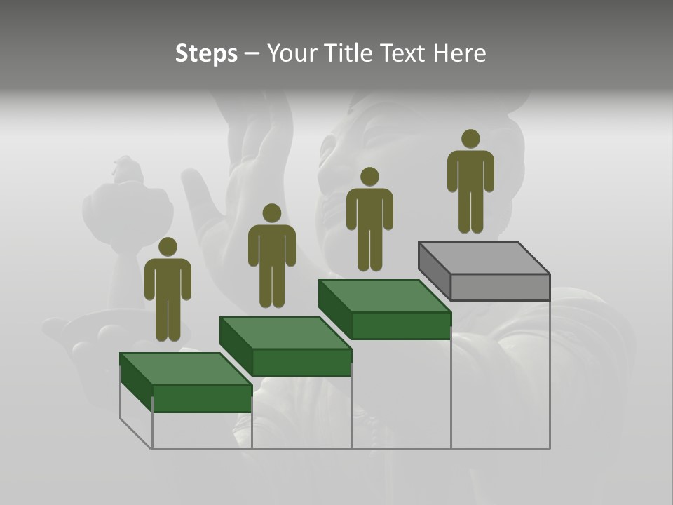 The Buddha Worshiper PowerPoint Template