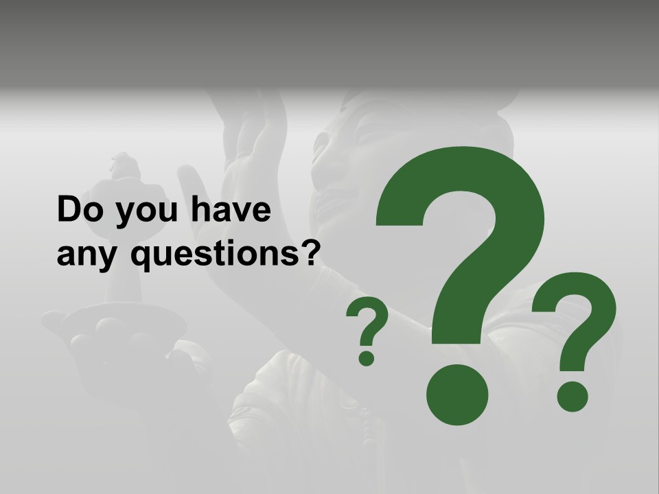 The Buddha Worshiper PowerPoint Template