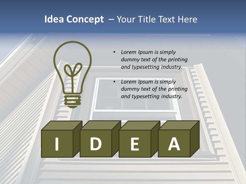 Window Under Construction PowerPoint Template