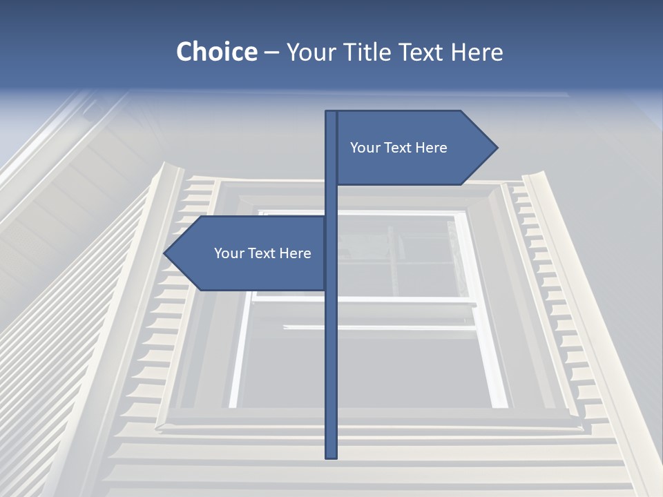 Window Under Construction PowerPoint Template