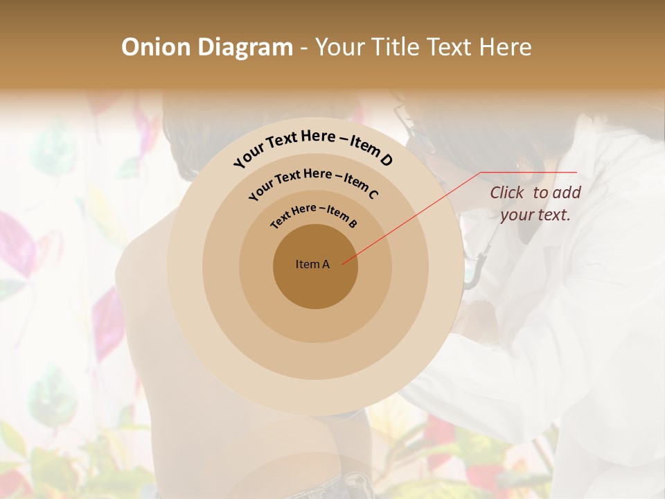 Young And Cute Female Doctor Visiting With A Stethoscope A Little Boy PowerPoint Template