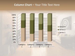 Modern Interior Design (Private Apartment 3D Rendering) PowerPoint Template