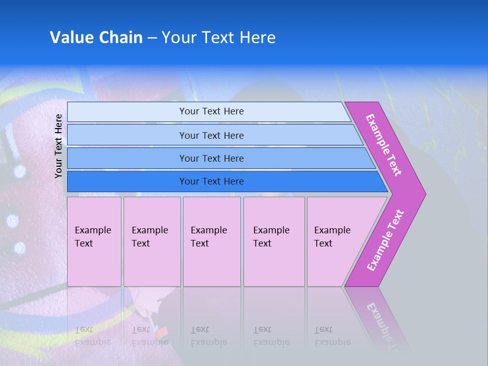 A Man In A Hoodie Writing On A Wall With Graffiti PowerPoint Template