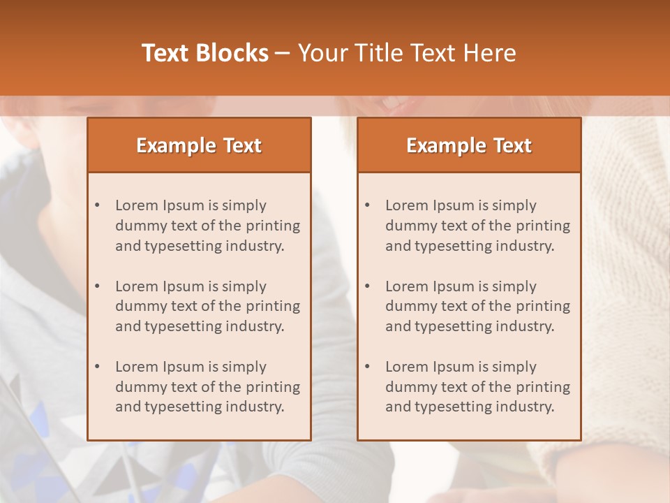 A Daughter Finding Comfort In Her Mum PowerPoint Template