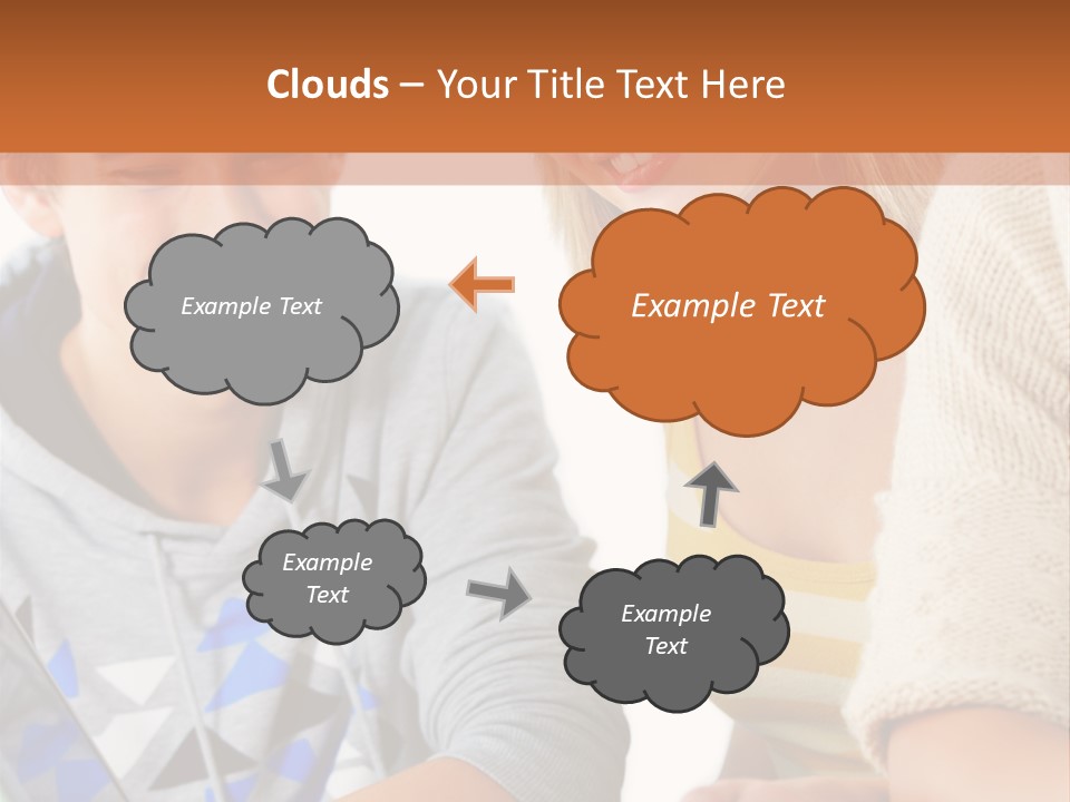 A Daughter Finding Comfort In Her Mum PowerPoint Template