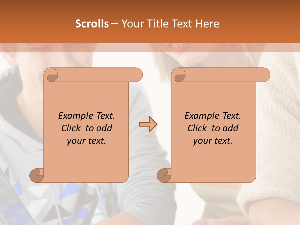 A Daughter Finding Comfort In Her Mum PowerPoint Template
