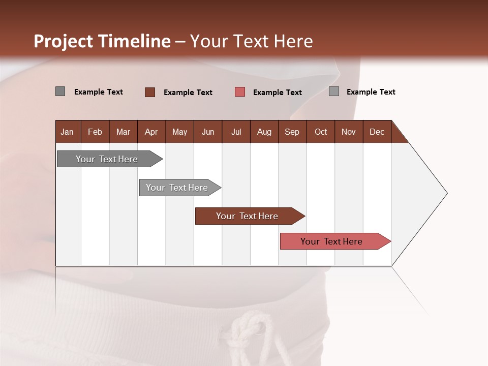 A Woman's Stomach With Her Hands On Her Hip PowerPoint Template
