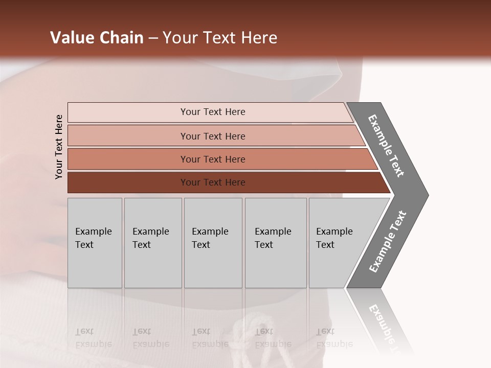A Woman's Stomach With Her Hands On Her Hip PowerPoint Template