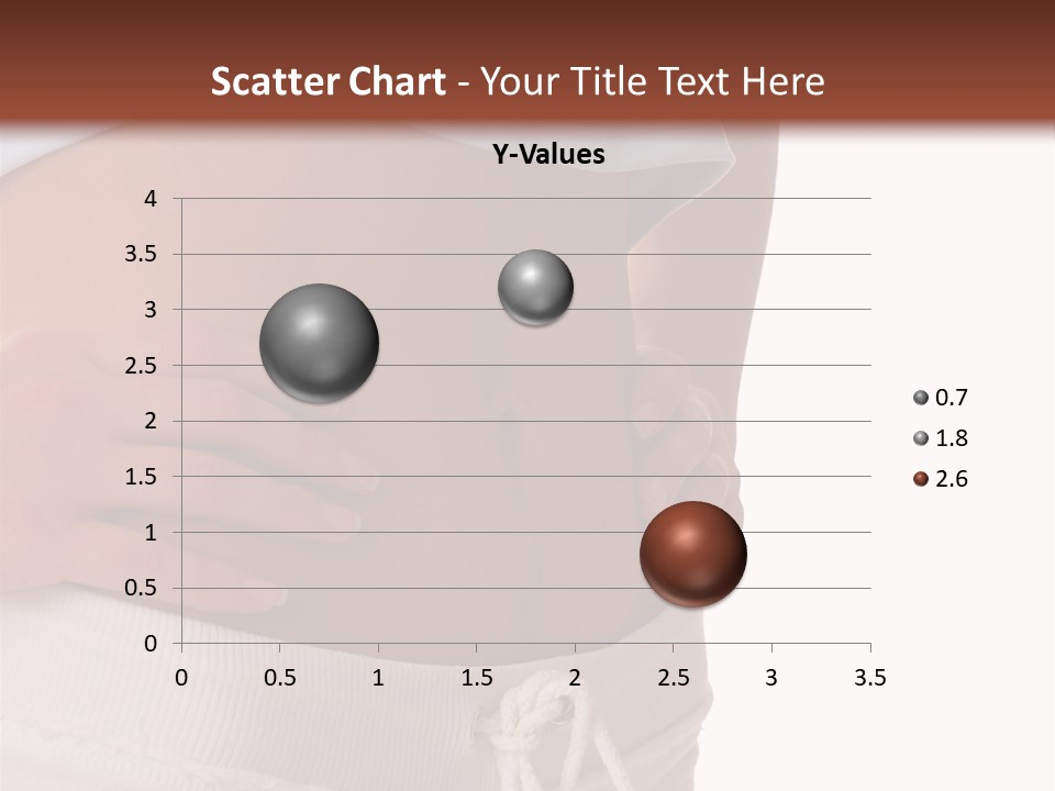 A Woman's Stomach With Her Hands On Her Hip PowerPoint Template