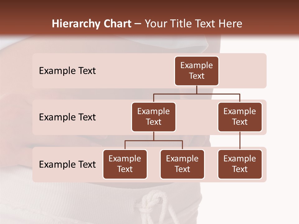 A Woman's Stomach With Her Hands On Her Hip PowerPoint Template