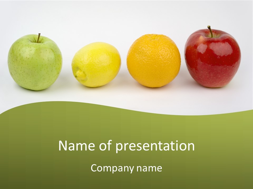 Fore Colors PowerPoint Template