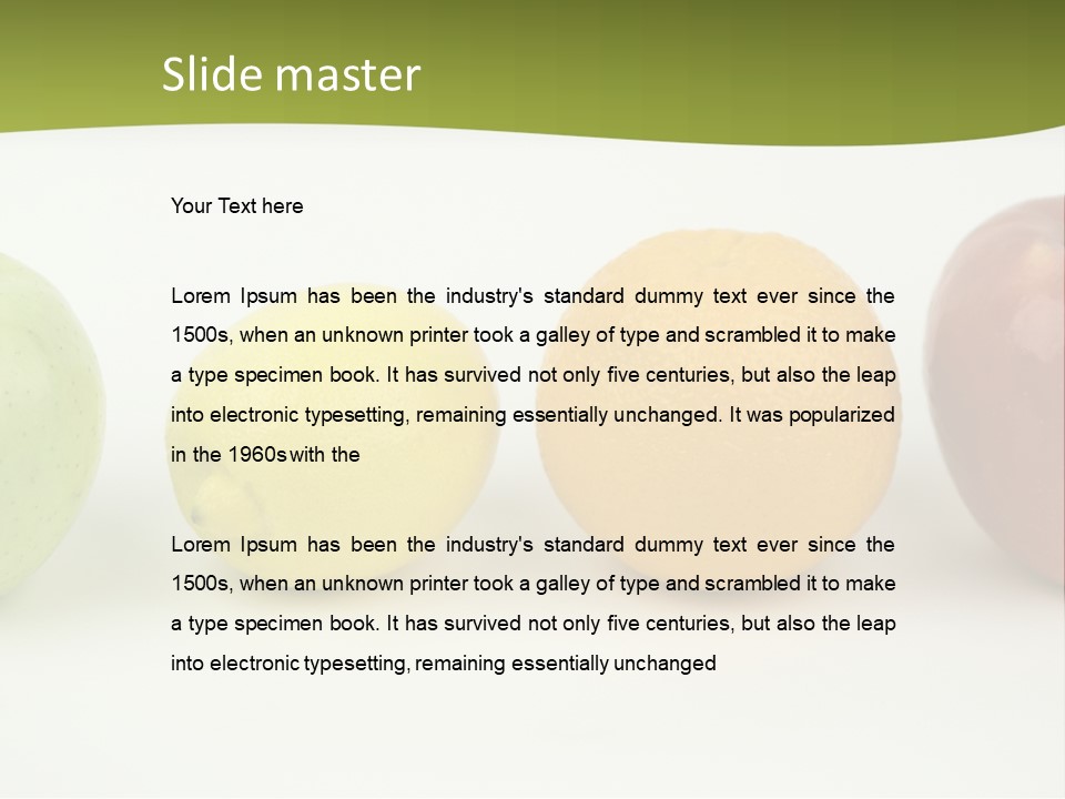 Fore Colors PowerPoint Template