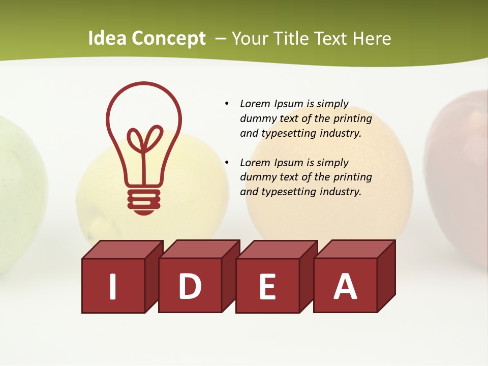 Fore Colors PowerPoint Template