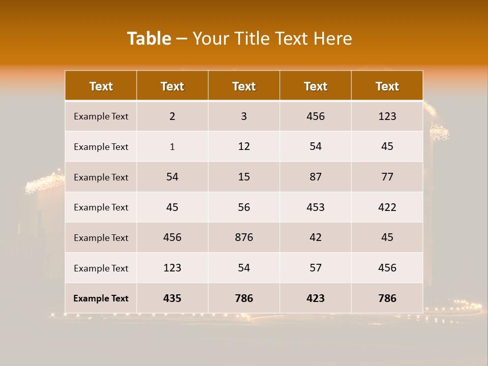 House Decorated And Lighted For Christmas At Night PowerPoint Template