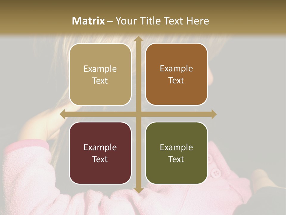 A Daughter Finding Comfort In Her Mum PowerPoint Template