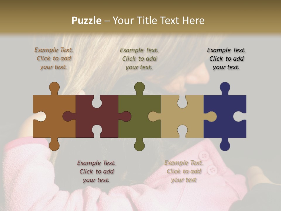 A Daughter Finding Comfort In Her Mum PowerPoint Template