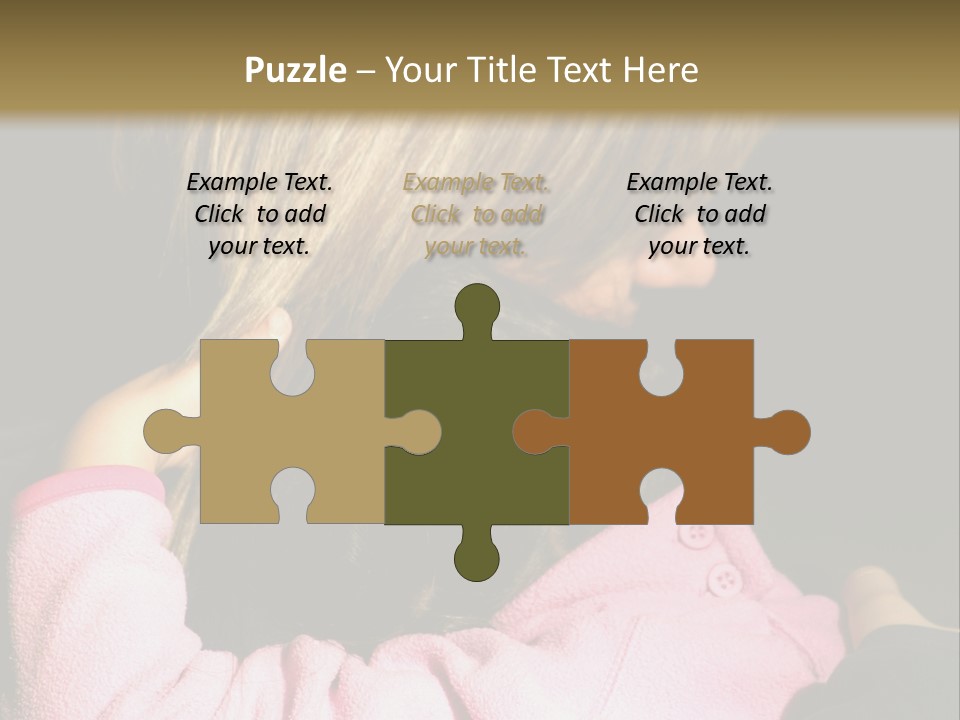 A Daughter Finding Comfort In Her Mum PowerPoint Template