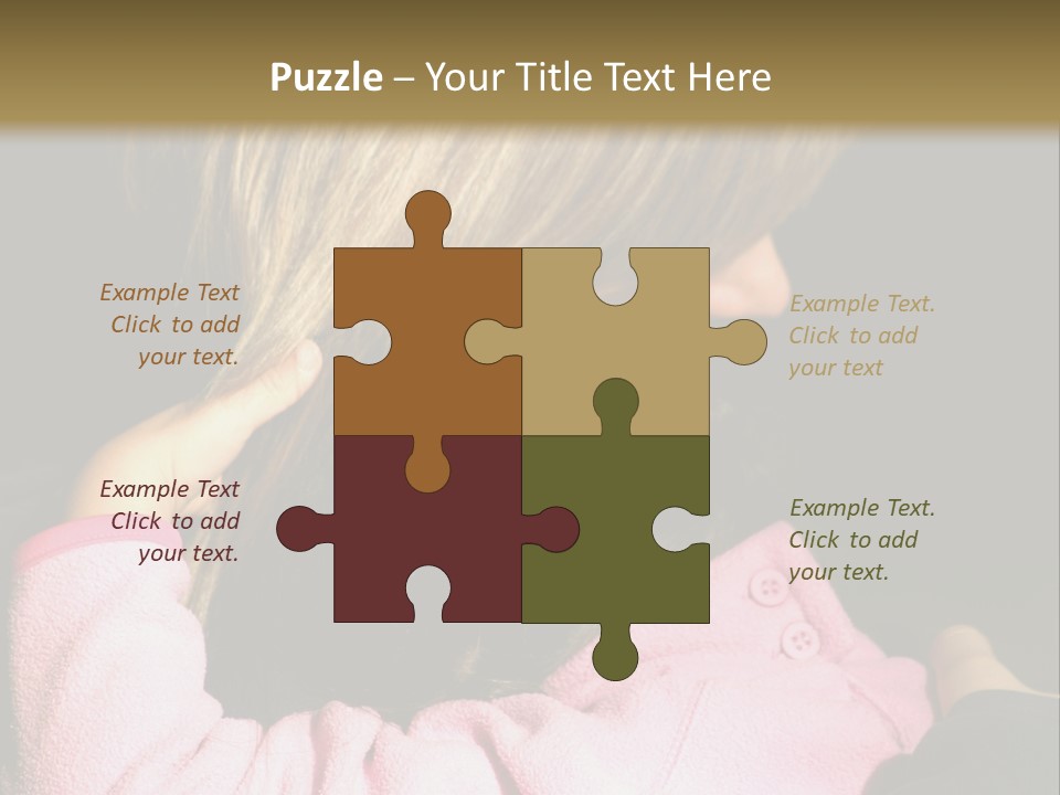 A Daughter Finding Comfort In Her Mum PowerPoint Template