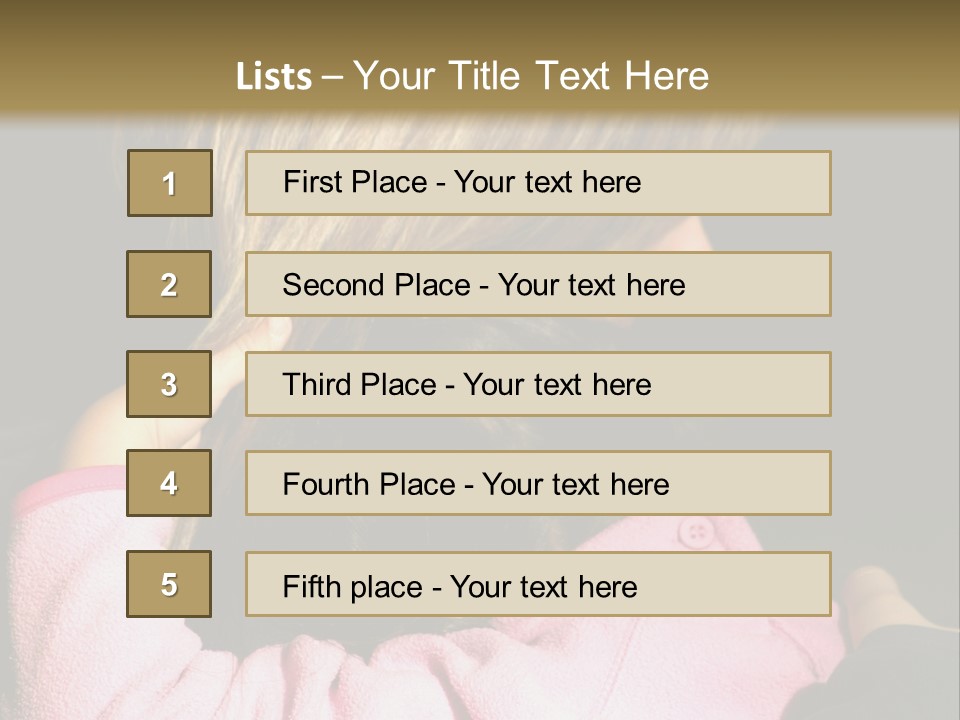 A Daughter Finding Comfort In Her Mum PowerPoint Template