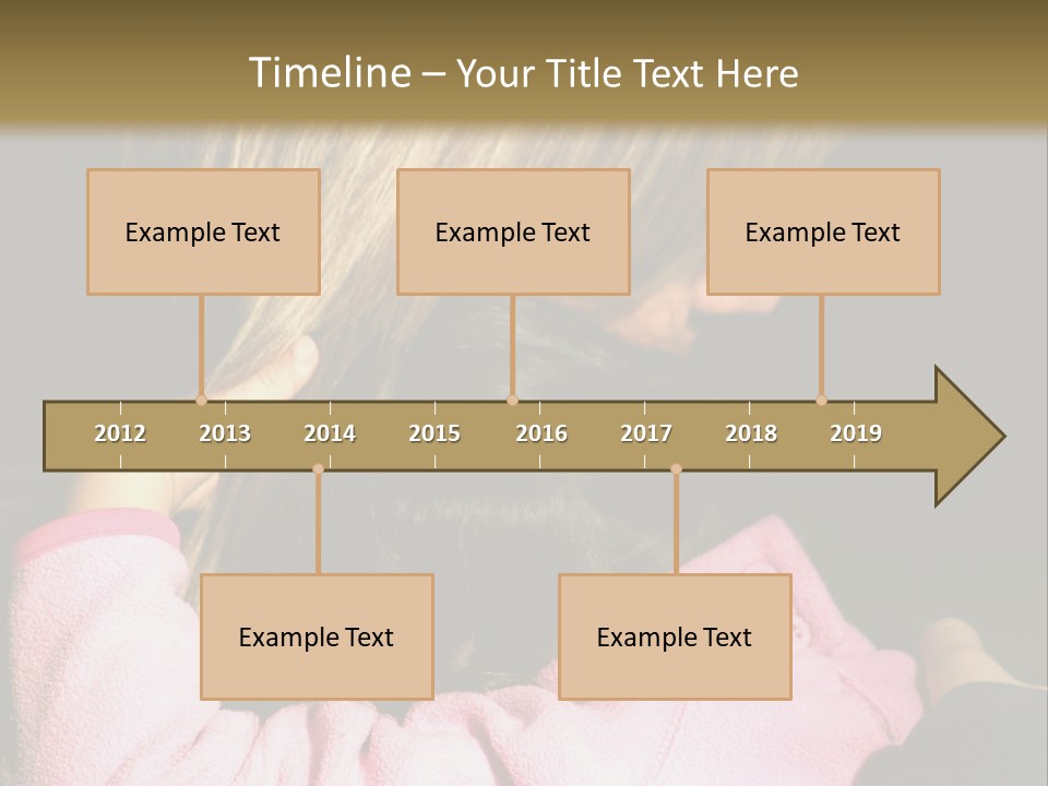 A Daughter Finding Comfort In Her Mum PowerPoint Template