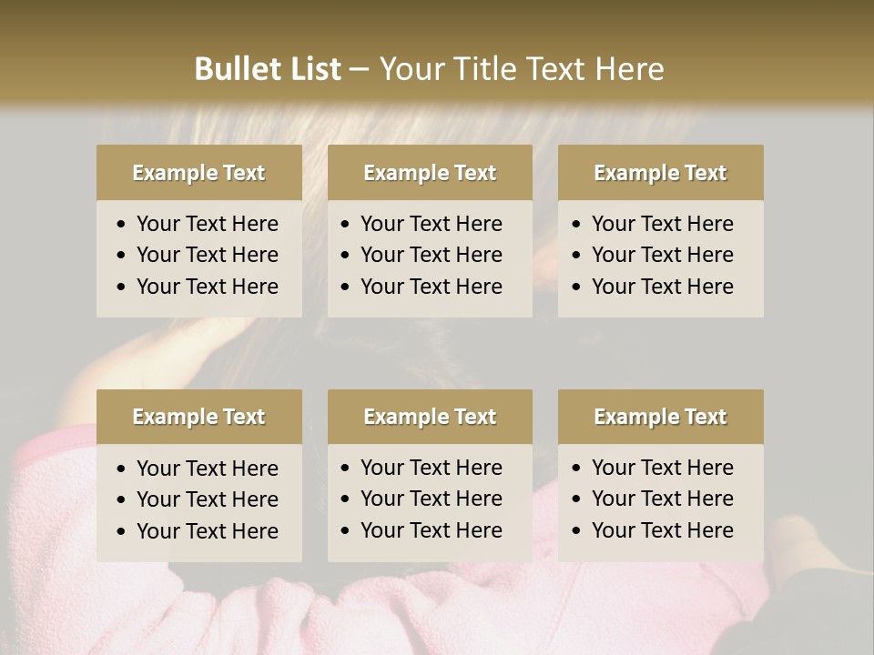 A Daughter Finding Comfort In Her Mum PowerPoint Template