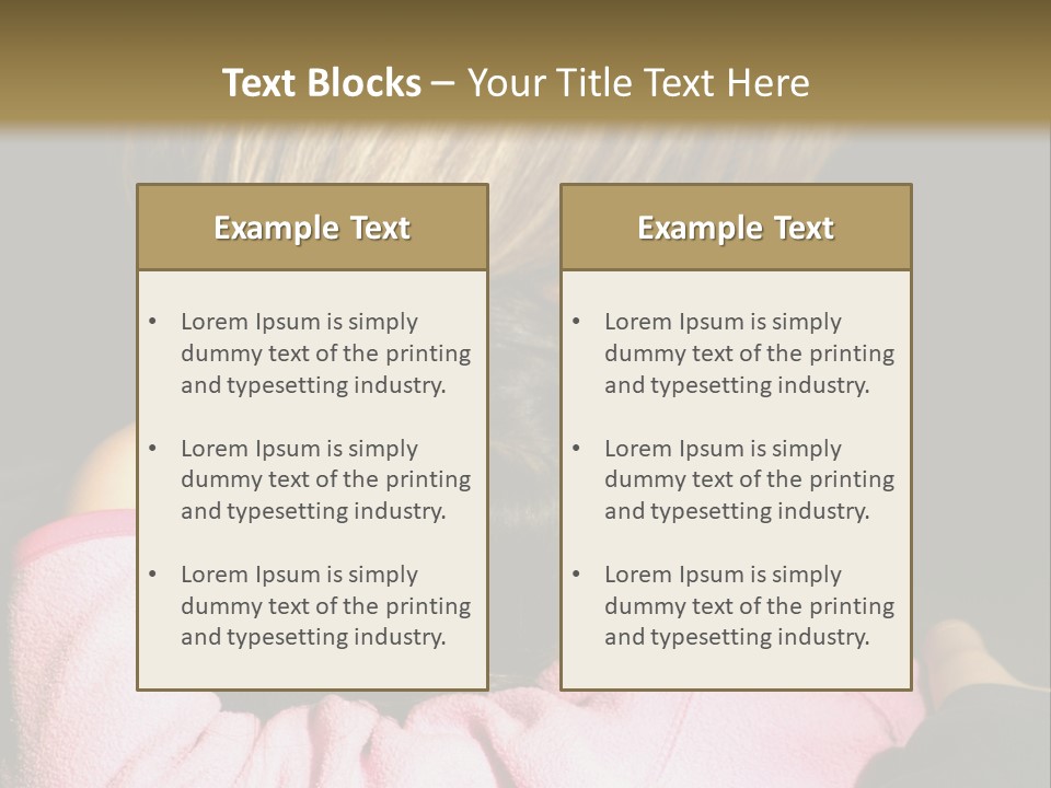A Daughter Finding Comfort In Her Mum PowerPoint Template