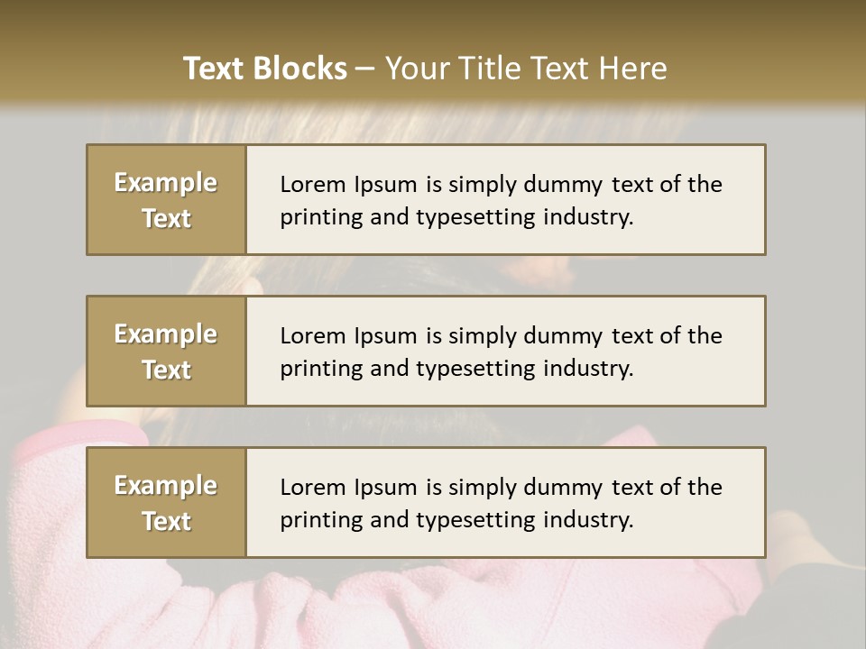 A Daughter Finding Comfort In Her Mum PowerPoint Template