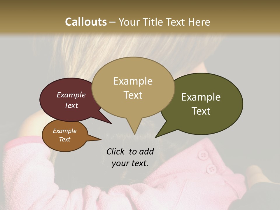 A Daughter Finding Comfort In Her Mum PowerPoint Template