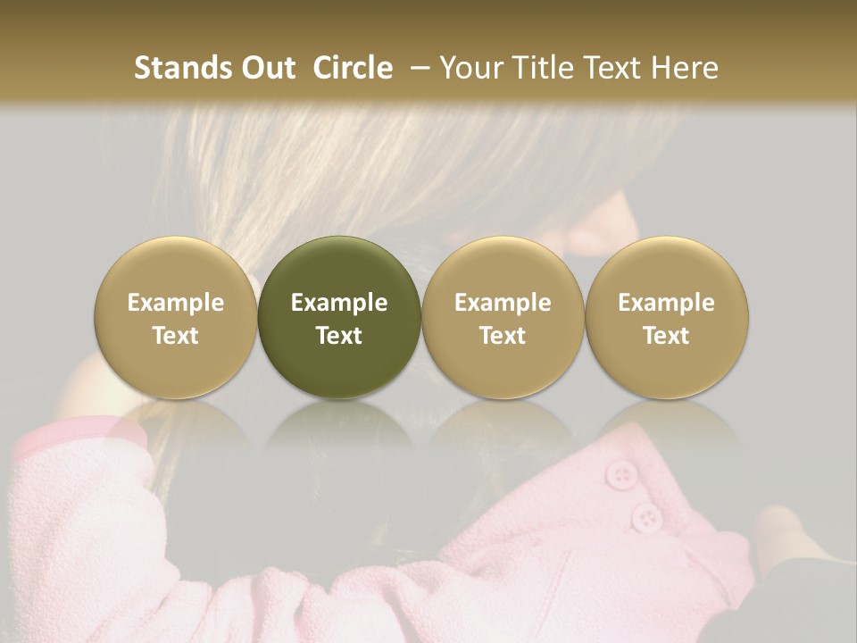 A Daughter Finding Comfort In Her Mum PowerPoint Template