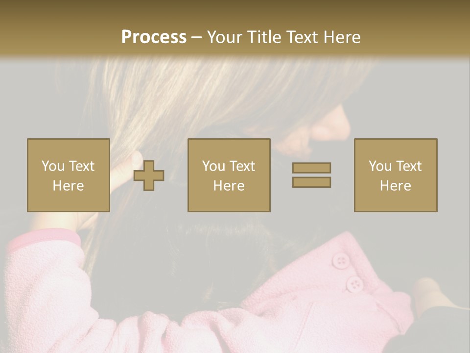 A Daughter Finding Comfort In Her Mum PowerPoint Template